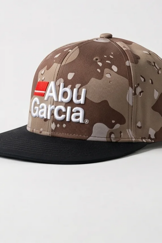 Abu Garcia Desert Camo Flat Brim Cap