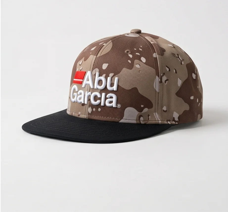 Abu Garcia Desert Camo Flat Brim Cap