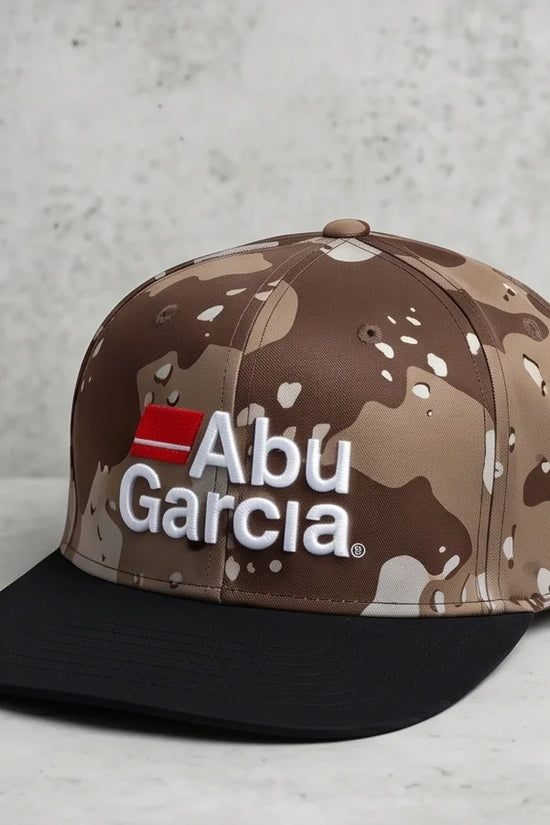 Abu Garcia Desert Camo Flat Brim Cap