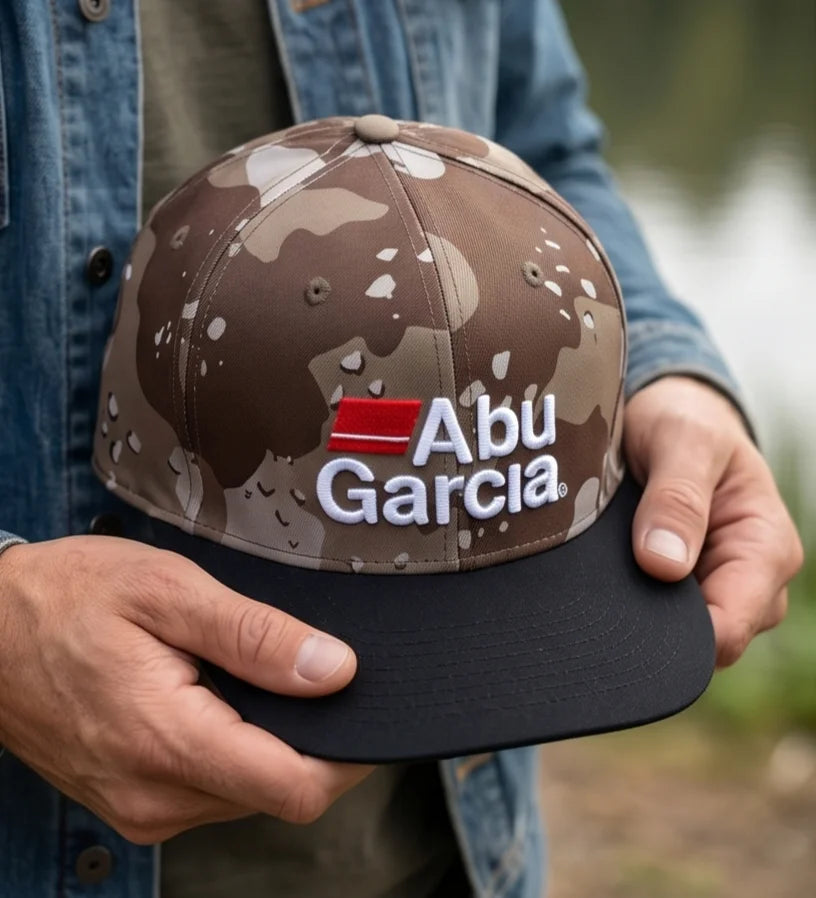 Abu Garcia Desert Camo Flat Brim Cap