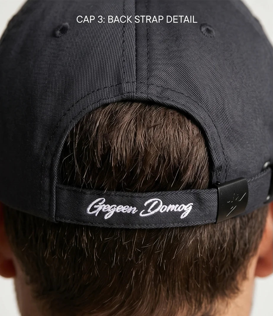 Classic Black Twill Baseball Cap