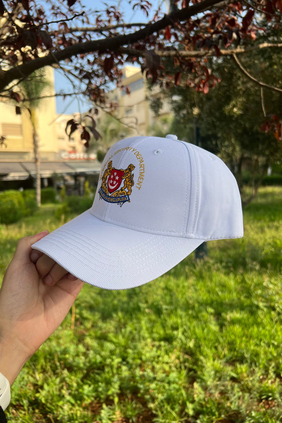 White Crest Security Cap