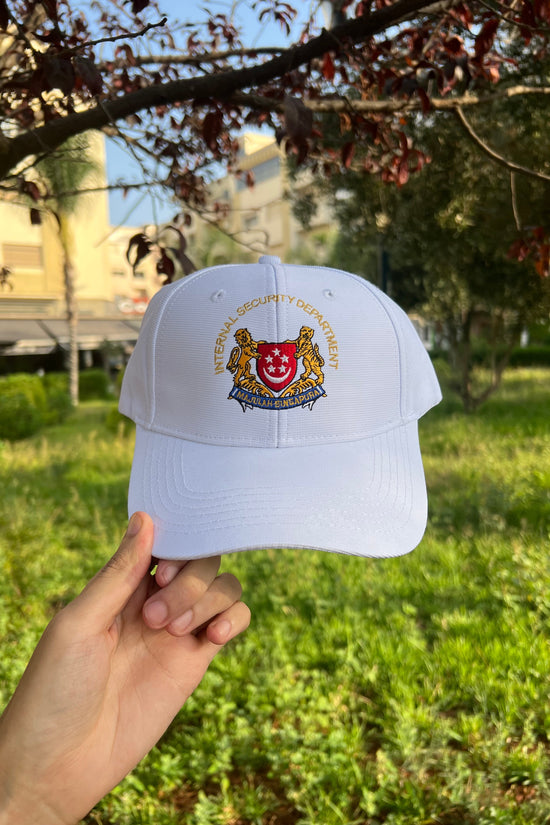 White Crest Security Cap