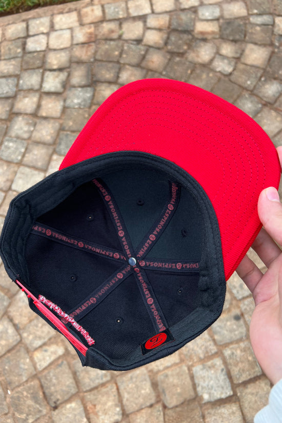 Espinosa Premium Cigars Black & Red Snapback Cap