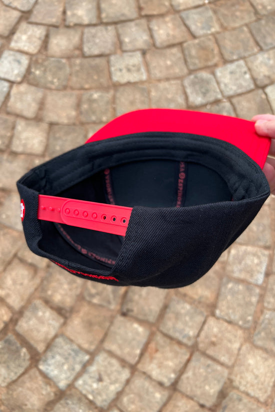 Espinosa Premium Cigars Black & Red Snapback Cap