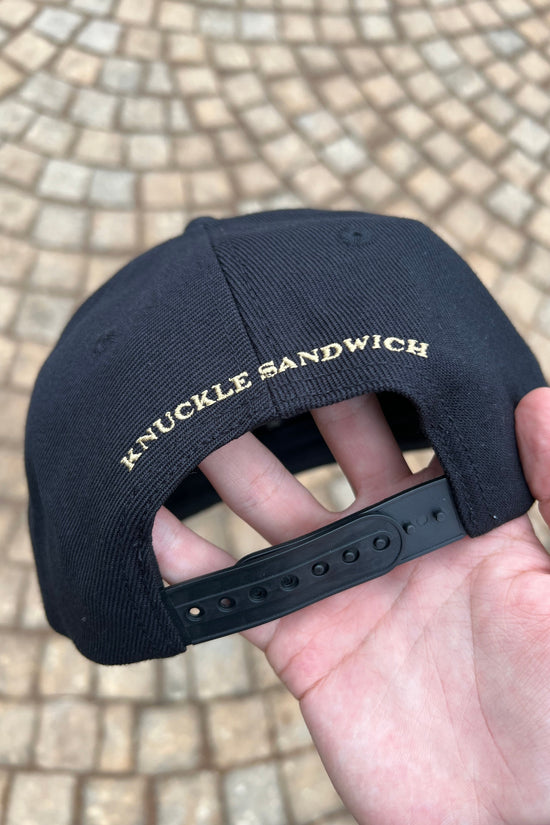 Knuckle Sandwich x Espinosa Black Snapback Cap
