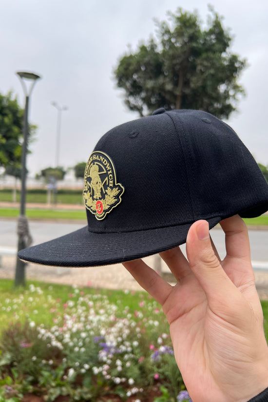 Knuckle Sandwich x Espinosa Black Snapback Cap