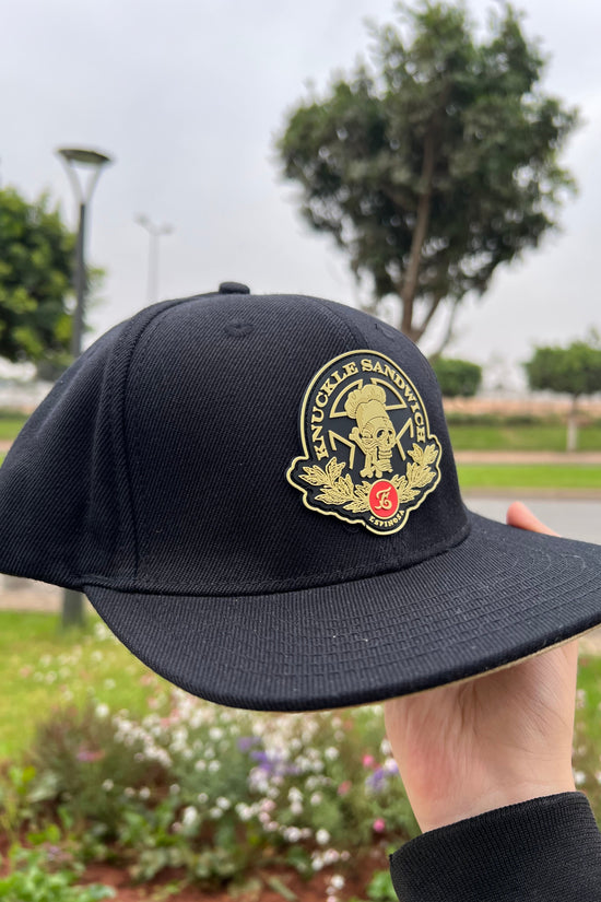 Knuckle Sandwich x Espinosa Black Snapback Cap