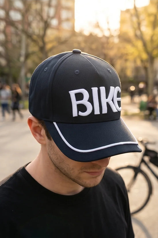 "BIKE" 3D Embroidered Baseball Cap