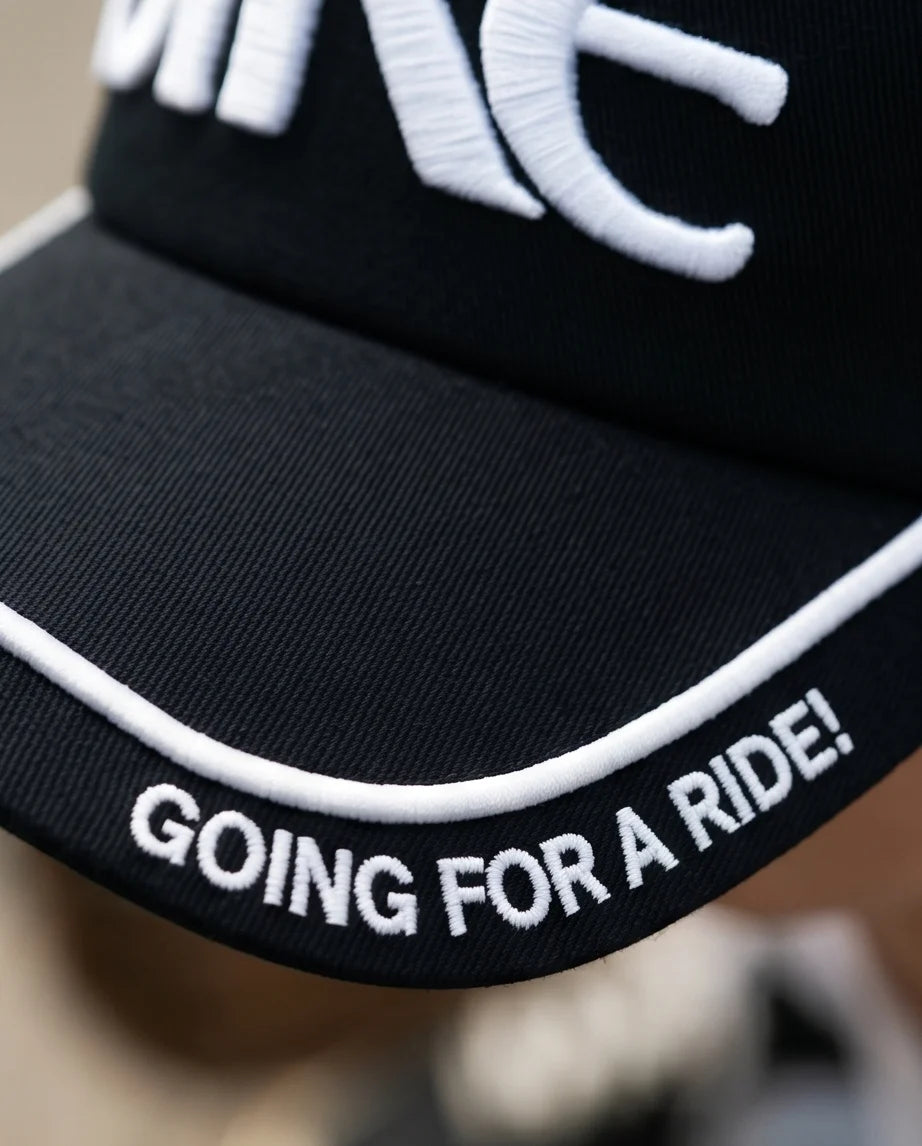 "BIKE" 3D Embroidered Baseball Cap