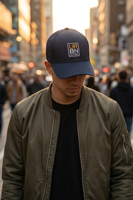 UR BN Gold Parko Navy Cap