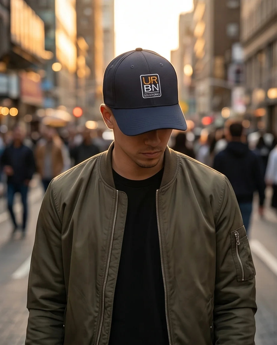 UR BN Gold Parko Navy Cap