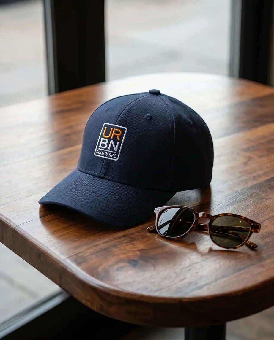 UR BN Gold Parko Navy Cap