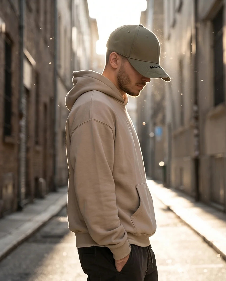 Saintwoods Embroidered Brim Baseball Cap